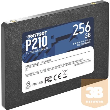 SSD 2,5" SATA Patriot P210 - 256GB - P210S256G25