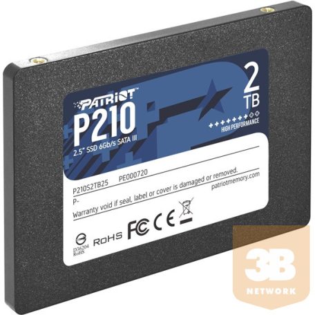SSD 2,5" SATA Patriot P210 - 2TB - P210S2TB25
