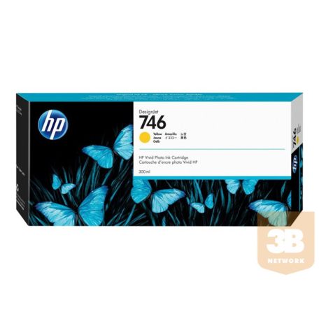 HP 746 300-ml Yellow Ink Cartridge