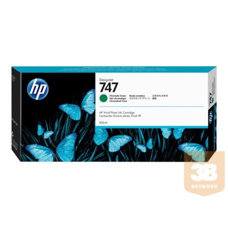 HP 747 300-ml Chromatic Green Ink Cartridge