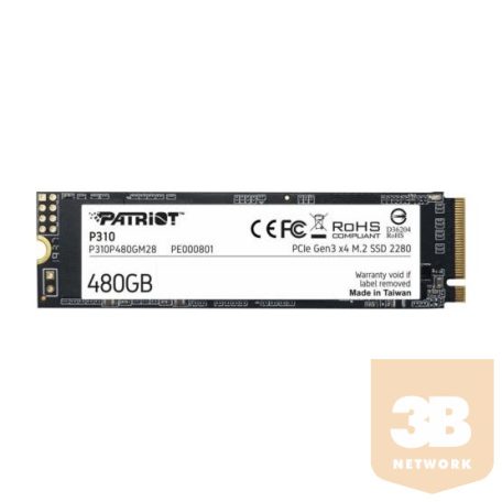 SSD Patriot 480GB P310 M.2 2280 PCIe