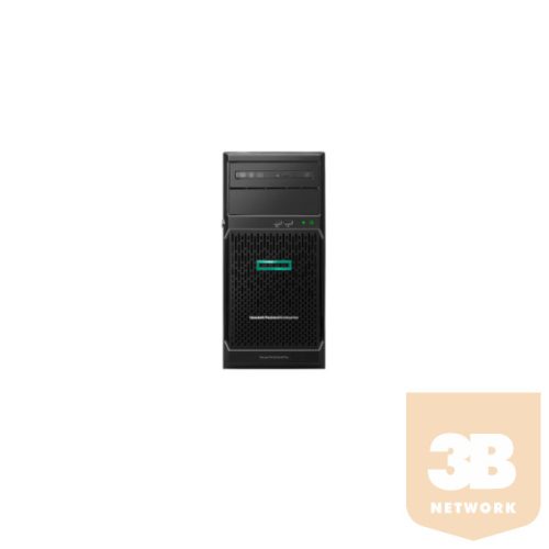 HPE torony szerver ProLiant ML30 G10+, 4C E-2314 2.80GHz, 16GB, No HDD 4LFF, s100i, 350W