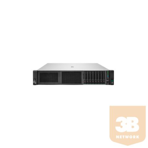 HPE rack szerver ProLiant DL385 Gen10+, AMD EPYC 7252 8C 3.1GHz, 32GB, NoHDD 8SFF, MR416i-a, 1x800W