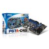 MSI P67A-C43 ATX skt1155 (P67, 4xDDR3/2133Mhz, PCI-E, GbE, RAID, 2xSATA3, 2xUSB3.0)