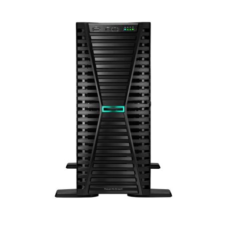 HPE torony szerver ProLiant ML110 Gen11, Xeon-S 12C 4510 2.40GHz, 1x32GB, 2x4TB HDD 4LFF, SATA, 2x1000W