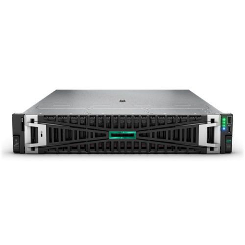 HPE rack szerver ProLiant DL345 Gen11, EPYC 16C 9124 3.0GHz, 2x32GB, 2x480GB SSD, 8SFF, MR416i-p, 2x1000W