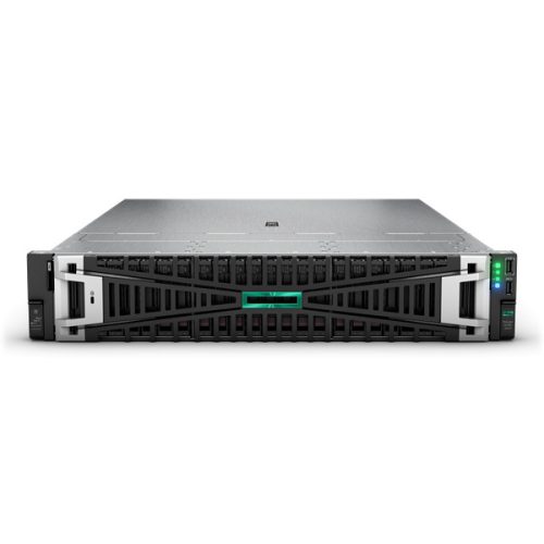 HPE rack szerver ProLiant DL385 Gen11, AMD EPYC 16C 9124 3.0GHz, 2x32GB, 2x480GB SSD, 8SFF, MR408i-o, 2x1000W