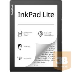  POCKETBOOK e-Reader PB970 INKPad Lite Fekete (9,7" E-Ink,automata háttérvilágítás,Dual CPU: 2x1GHz,8GB,2200mAh,wifi,mSD)