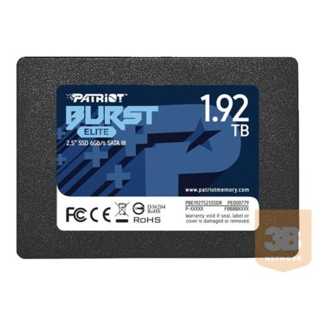 PATRIOT Burst Elite 1.92TB SATA 3 2.5Inch SSD