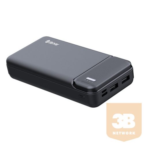 CHG DENVER PBS-20007 20 000 mAh Micro-USB+USB-C power bank - fekete