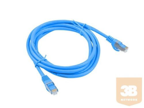 Lanberg patch kábel RJ45 cat.6 FTP 10m Blue