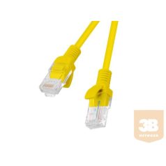 Lanberg patch kábel RJ45 cat. 6 UTP 10m yellow