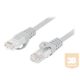 LANBERG patch kábel cat.6 UTP LSZH CU 0.25m grey Fluke passed