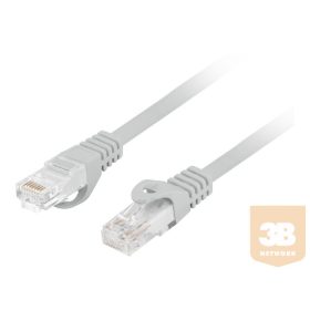 LANBERG patch kábel cat.6 UTP LSZH CU 3m grey Fluke passed