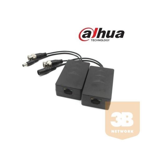 Dahua PFM801-4MP HDCVI video balun+táp, max. 4MP, 2db/csomag