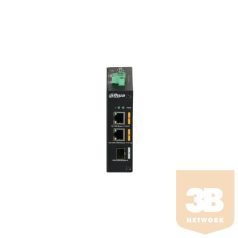   Dahua PoE switch - PFS3103-1GT1ET-60 (1x 100Mbps PoE + 1x 1Gbps PoE + 1xSFP)