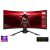 ASROCK PG34WQ15R3A Gaming Monitor 34" VA, 3440x1440, HDMI/Displayport, 2xUSB 3.0, 165Hz, HDR, Hajlított