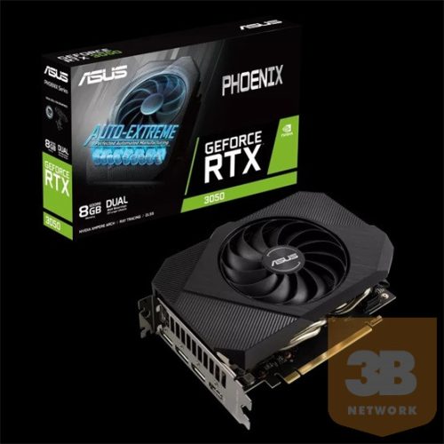 VGA ASUS NVIDIA RTX 3050 8GB GDDR6 - PH-RTX3050-8G - Low Hashrate (LHR)