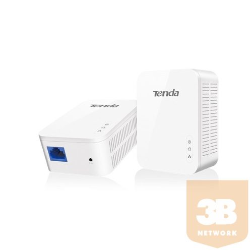 Tenda Powerline adapter Kit - PH3 Kit (1x 1Gbps (1Gbps adatátvitel))