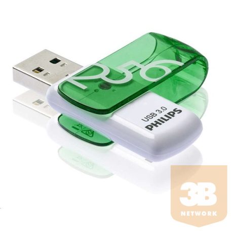 USB Philips Pendrive USB3.0 256GB Vivid Edition - zöld
