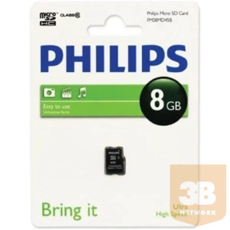 FL Philips microSDHC 8GB Class10