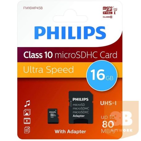 FL Philips microSDHC 16GB Class10