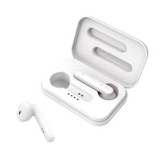   PLATINET fülhallgató, PM1040, Bluetooth 5.0, érintőgombos, vezeték nélküli, TWS, 1,5ó töltési idő, 3-4ó üzemidő, fehér