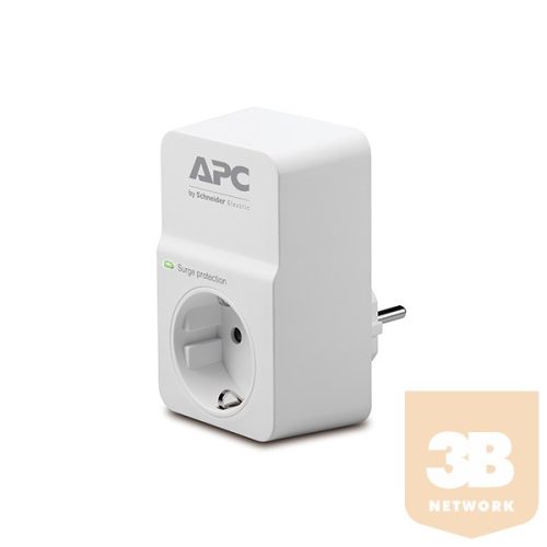 APC PM1W-GR túlfeszültségvédő dugalj 1 aljzat