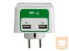 APC PM1WU2-GR APC Essential SurgeArrest 1 Outlet 230V, 2 Port USB Charger