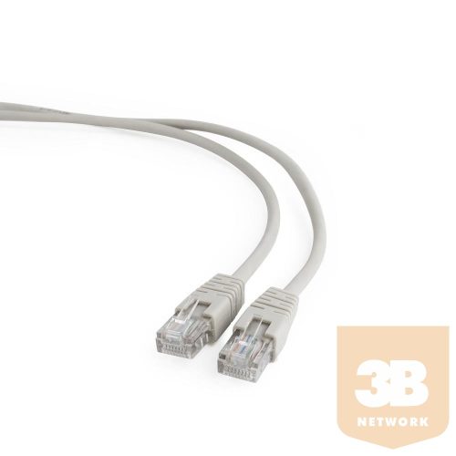 Gembird UTP kat.5e RJ45 patch kábel, 10m, szürke