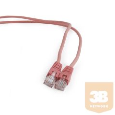 Gembird UTP kat.5e RJ45 patch kábel, 3m, rózsaszín