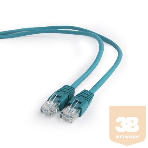 Gembird UTP kat.5e RJ45 patch kábel, 5m, zöld