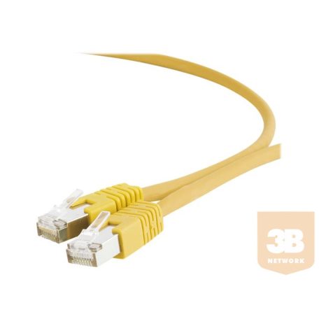 Gembird FTP LSZH kat.6A RJ45 patch kábel, 3m, sárga