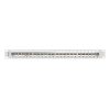 NET Lanberg Üres patch panel 24 port 1U 19" FTP, árnyékolt, tehermentesítővel, szürke