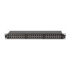 NET Lanberg Patch panel 48 port 1U 19" CAT.6a FTP, árnyékolt, fekete