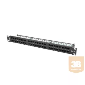 Lanberg Patch Panel 48 port 1U, cat. 5e, black