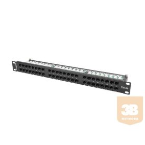 Lanberg Patch Panel 48 port 1U, cat. 5e, black