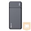 CHG DENVER PQC-10007 10 000 mAh Micro-USB+USB-C power bank - fekete