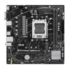   Asus Alaplap - AMD PRIME A620M-K AM5 (A620, 2xDDR5 7200+MHz, 1xGBE LAN, 1xM.2, 4xSATA3, VGA+HDMI)