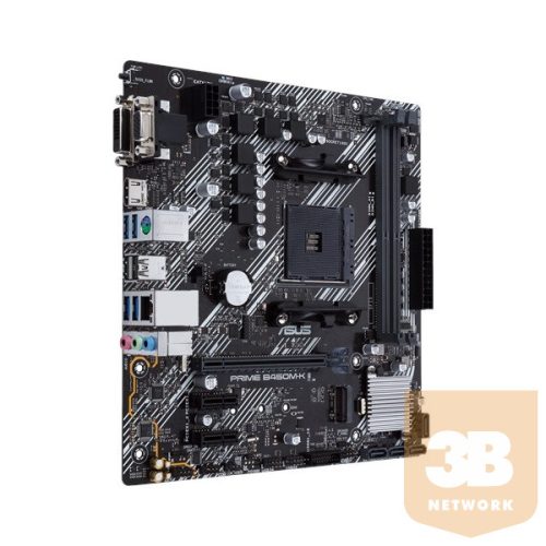 ASUS Alaplap AM4 PRIME B450M-K II AMD B450, mATX