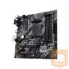 Asus Alaplap - AMD PRIME B550M-K AM4 (B550, 4xDDR4 4800MHz, 4xSATA3, 2x M.2, Raid, 4xUSB2.0, 8xUSB3.2)