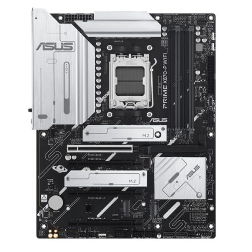 Asus Alaplap - AMD PRIME X870-P WIFI AM5 (X870, ATX, 4xDDR5 8000+MHz, 2xSATA3, 4x M.2, HDMI+USB4)