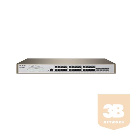 IP-COM Switch Vezérelhető - PRO-S24 (24x1Gbps + 4x1Gbps SFP + 1x1Gbps console port)