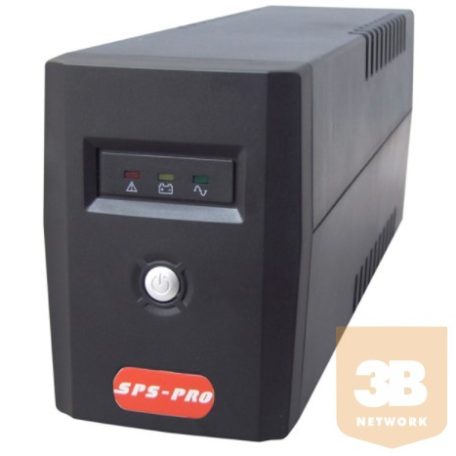 SPS szünetmentes tápegység 600VA line-interactiv UPS LED szoftverrel