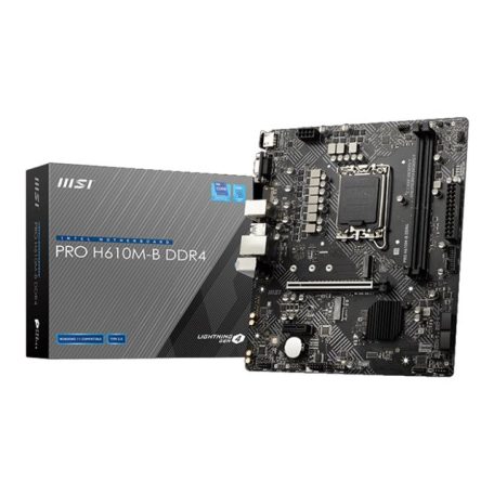 MSI PRO H610M-B DDR4 LGA 1700 mATX MB