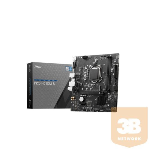 MSI Alaplap S1200 PRO H510M-B Intel H510, mATX