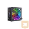 NJOY Tápegység 600W - Freya 600 (80 Plus Bronze, Aktív PFC, 12cm, RGB)