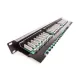 KELINE 606030 19"" 1U Giga KOMPAKT 24port Cat.5e RJ45/u árnyékolatlan patch panel