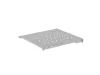 Lanberg AK-1005-S 19" 1U MÉLY:500mm MAX:25kg 4 ponton rögzíthető fix szürke rack polc