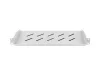 Lanberg AK-1014-S 19" 1U MÉLY:220mm MAX: 25kg 2 ponton rögzíthető fix szürke rack polc